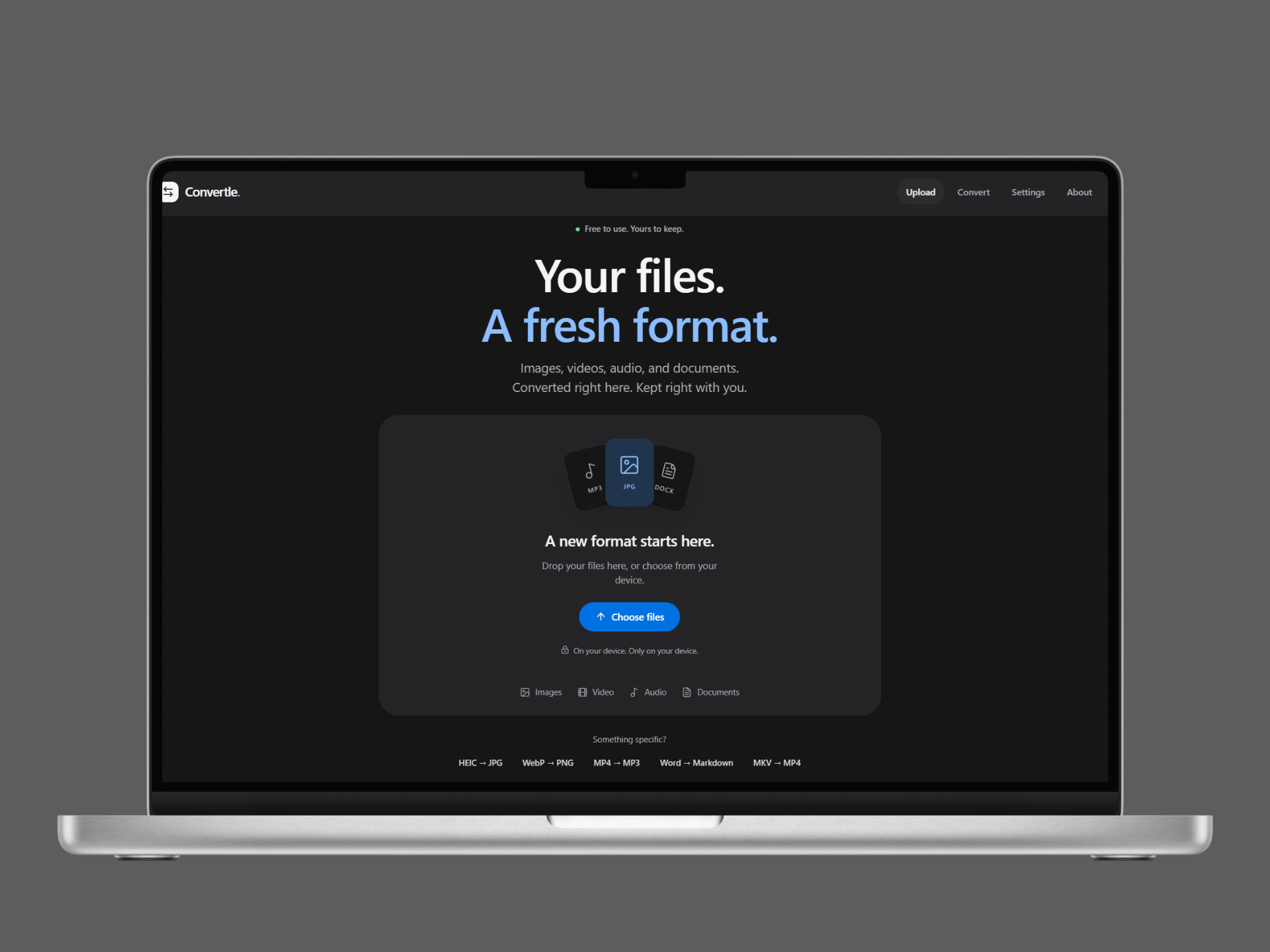 Convertle screenshot
