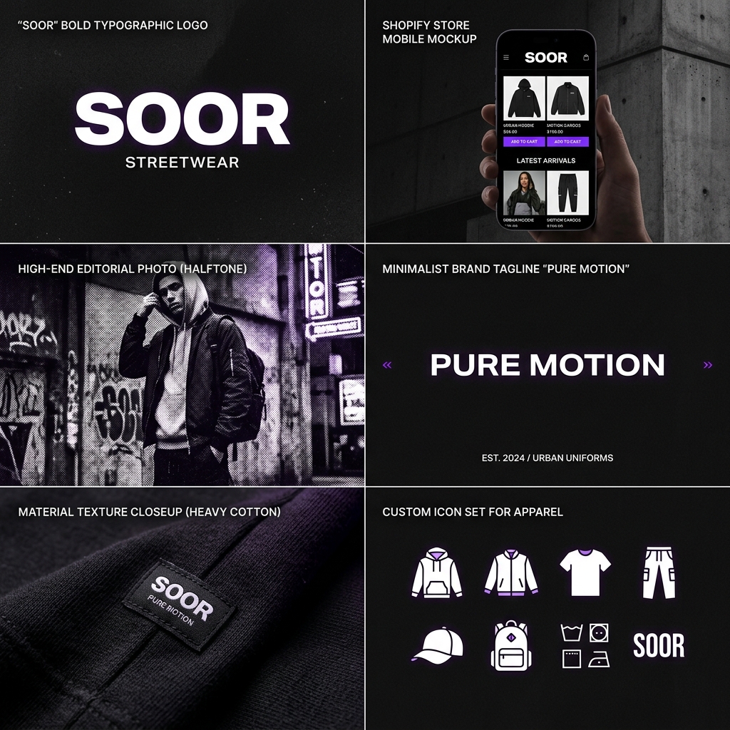 Soor project interface preview